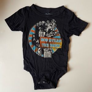 Rowdy Sprout vintage style Bob Dylan & the Band rock n roll onesie 9-12 months